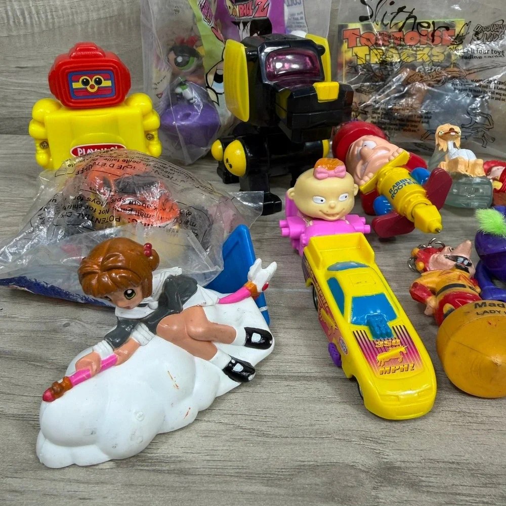 Mixed Toy Lot 20pc Unisex OS Multicolor Playskool Rugrats Toy Story Figures
